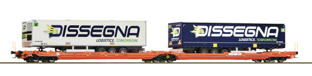 Roco 77395 - H0 - Doppeltragwagen T3000e Dissegna, Ep. VI